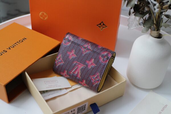 Louis Vuitton Autumn/Winter Zoé Wallet - Pink 34073 - Image 5