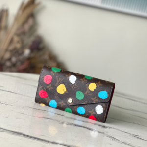 Louis Vuitton Kusama Hand-Painted Wallet 93499