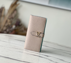 Louis Vuitton Vertical Wallet - Elephant Gray 68975