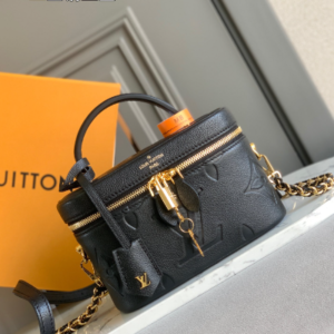 Louis Vuitton Vanity PM Bag - Black 96044