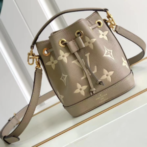 Louis Vuitton Apricot Nano Noé Handbag - Gray 44554