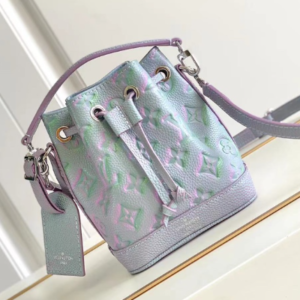 Louis Vuitton Apricot Nano Noé Handbag - Blue 31326