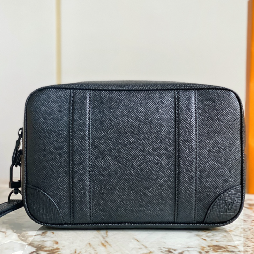 Louis Vuitton POCHETTE KASAI Clutch - Black 10538