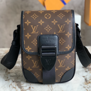 Louis Vuitton Archy Messenger PM Men's Bag - Brown 55587