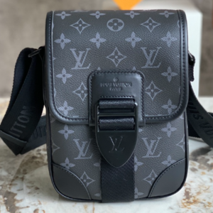 Louis Vuitton Archy Messenger PM Men's Bag - Black 14857