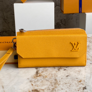 Louis Vuitton Aerogram Long Wallet - Yellow 75954
