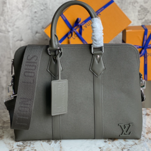 Louis Vuitton Armand Small Briefcase Bag - Gray 68231