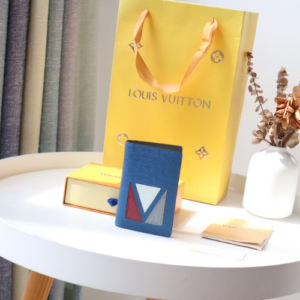 Louis Vuitton Pocket Wallet - Blue 70851
