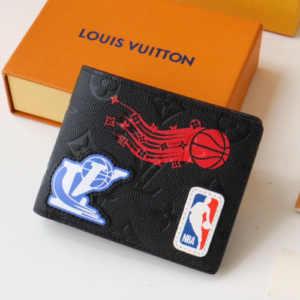 Louis Vuitton LVXNBA Multiple Wallet - Black 93640