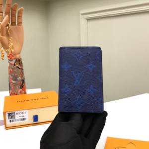 Louis Vuitton Pocket Wallet - Blue 50029