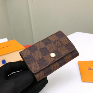 Louis Vuitton Damier Multicles 6 Ring Key Case - Brown 47178