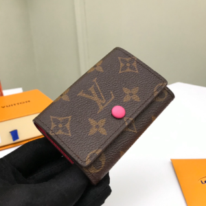 Louis Vuitton Monogram Canvas Fuchsia 6 Key Holder 13509