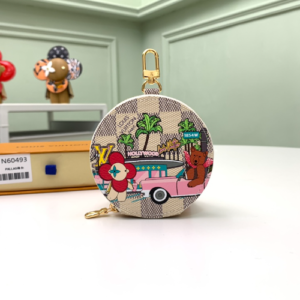 Louis Vuitton Damir Azul's Round Money Bag 65493
