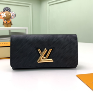 Louis Vuitton Twist Wallet - Black 80264