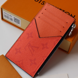 Louis Vuitton New Coin Zipper Card Holder - Orange 25911