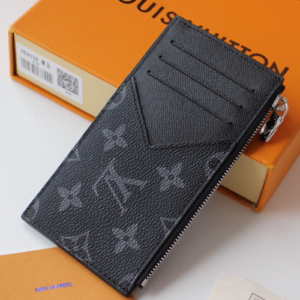 Louis Vuitton New Coin Zipper Card Holder - Black 97765
