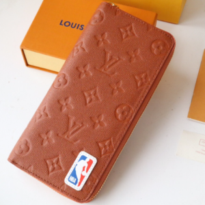 Louis Vuitton LVXNBA Zippy Vertical Wallet - Brown 15021
