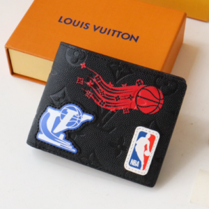 Louis Vuitton LVXNBA Multiple Wallet - Black 76253