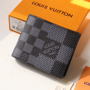 Louis Vuitton MULTIPLE Wallet - Black/Gray 90469