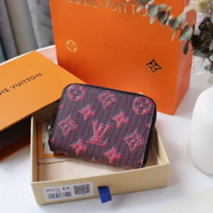 Louis Vuitton Slim Silhouette Small Zippy Coin Purse - Pink 91854
