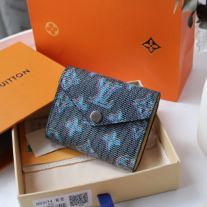 Louis Vuitton Autumn/Winter Zoé Wallet - Blue 99927