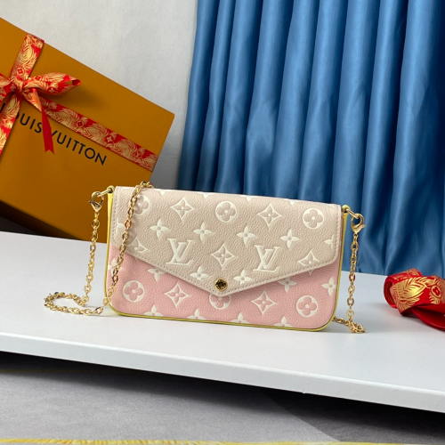 Louis Vuitton Pochette Félicie Chain Bag - Pink 97510