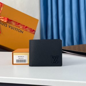 Louis Vuitton Aerogram Multiple Wallet - Black 96677