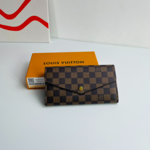Louis Vuitton Damier Ebene canvas Sarah Envelope Wallet - Skin 53367