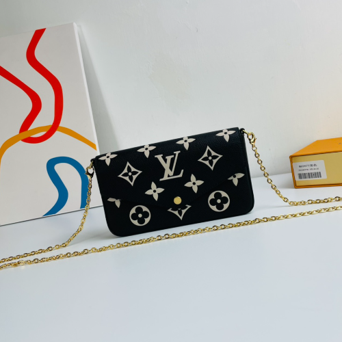 Louis Vuitton Pochette Félicie Chain Bag - Black 28194