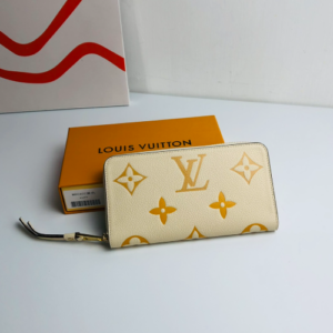 Louis Vuitton Pool Zip Around Wallet - Apricot 11031