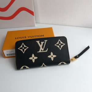 Louis Vuitton Pool Zip Around Wallet - Black 56037