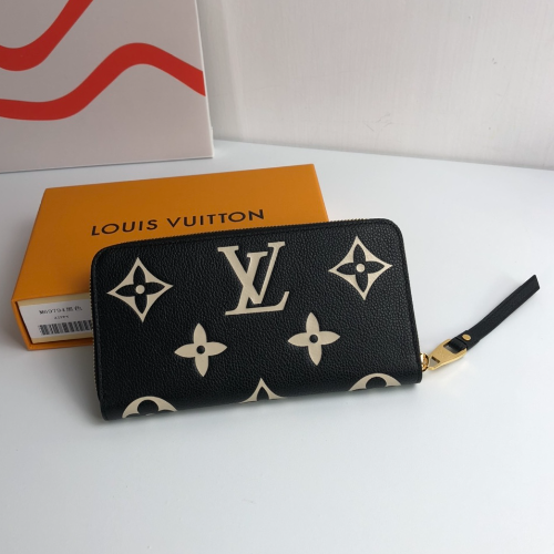 Louis Vuitton Pool Zip Around Wallet - Black 56037