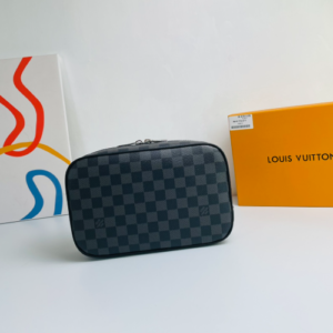 Louis Vuitton Damier Graphite Practical Toiletry Bag 98596