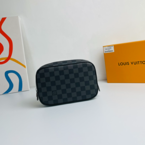 Louis Vuitton Damier Graphite Practical Toiletry Bag 27008