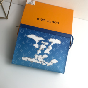 Louis Vuitton Pochette Voyage Handbag - Blue 12573