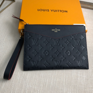 Louis Vuitton Mélanie Medium Clutch - Black 32343