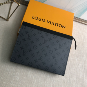 Louis Vuitton Pochette Voyage Medium Clutch - Gray 44796