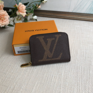 Louis Vuitton Monogram Giant Zipper Coin Purse 63817