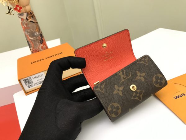 Louis Vuitton Monogram Canvas Fuchsia 6 Key Holder 96932 - Image 4