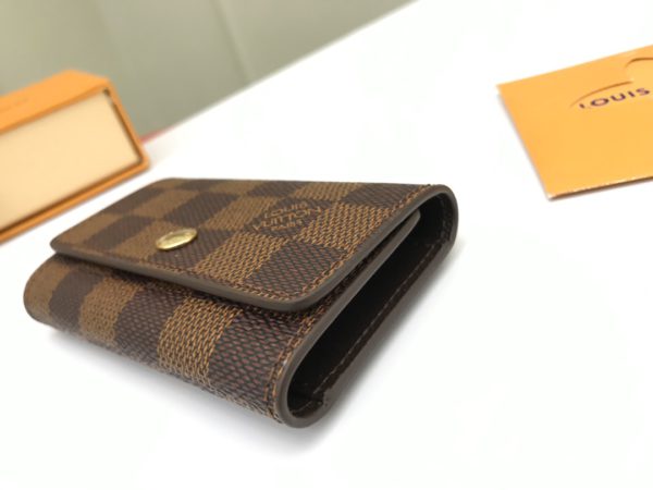 Louis Vuitton Damier Multicles 6 Ring Key Case - Brown 47178 - Image 5