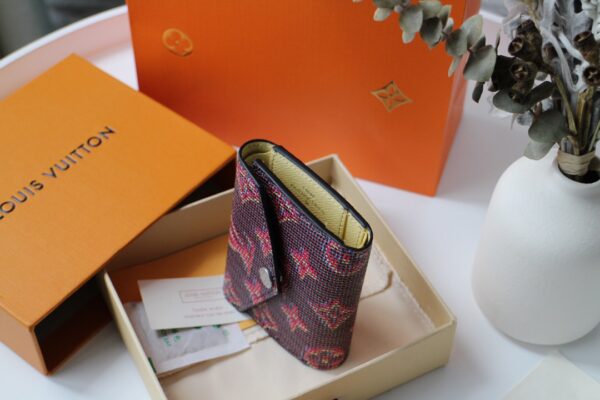 Louis Vuitton Autumn/Winter Zoé Wallet - Pink 34073 - Image 4