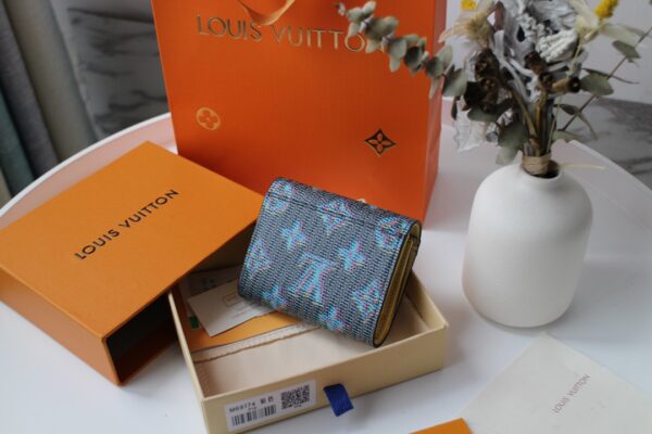 Louis Vuitton Autumn/Winter Zoé Wallet - Blue 99927 - Image 5