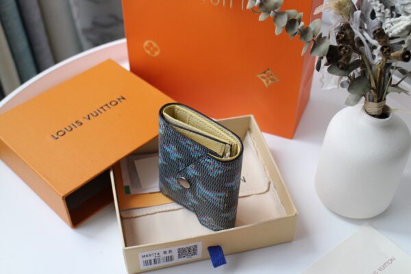 Louis Vuitton Autumn/Winter Zoé Wallet - Blue 99927 - Image 4