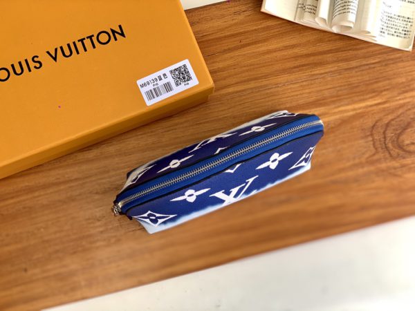 Louis Vuitton Escale Cosmetic Pouch - Blue 90526 - Image 5