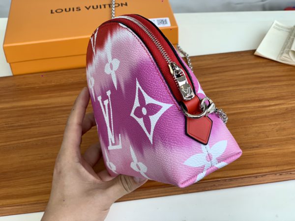 Louis Vuitton Escale Cosmetic Pouch - Red 82757 - Image 4