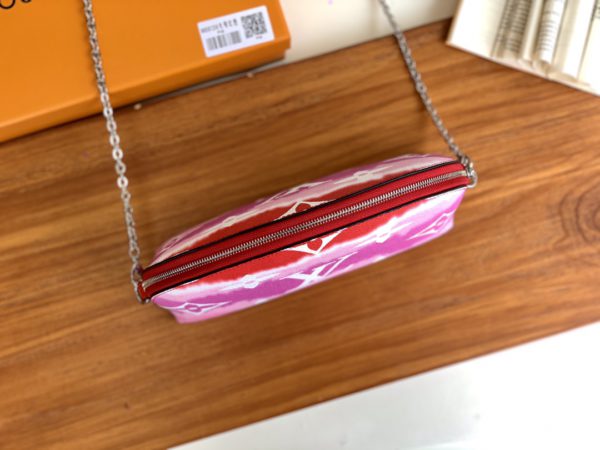 Louis Vuitton Escale Cosmetic Pouch - Red 82757 - Image 5