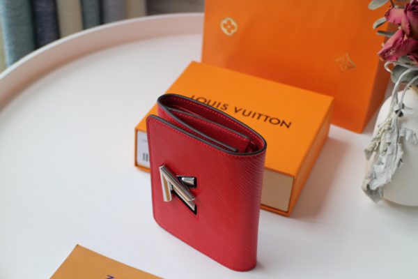 Louis Vuitton Twist Short Wallet - Red 10135 - Image 4