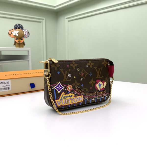 Louis Vuitton Christmas Pochette Accessoires Mini Clutch 56038 - Image 5