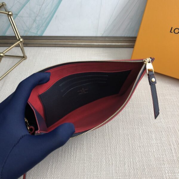 Louis Vuitton Mélanie Medium Clutch - Black 32343 - Image 2