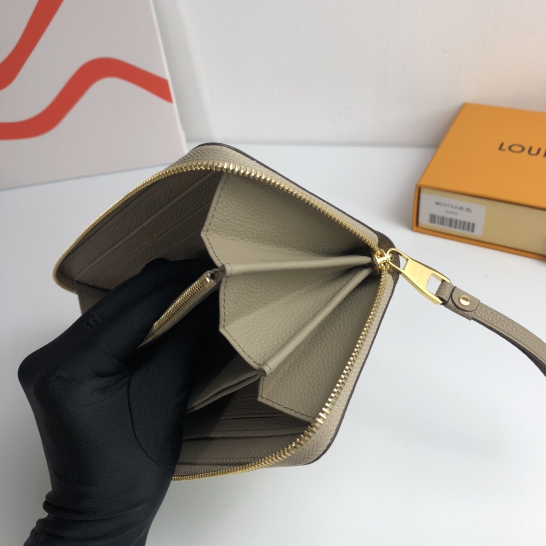 Louis Vuitton Pool Zip Around Wallet - Khaki 78157 - Image 2